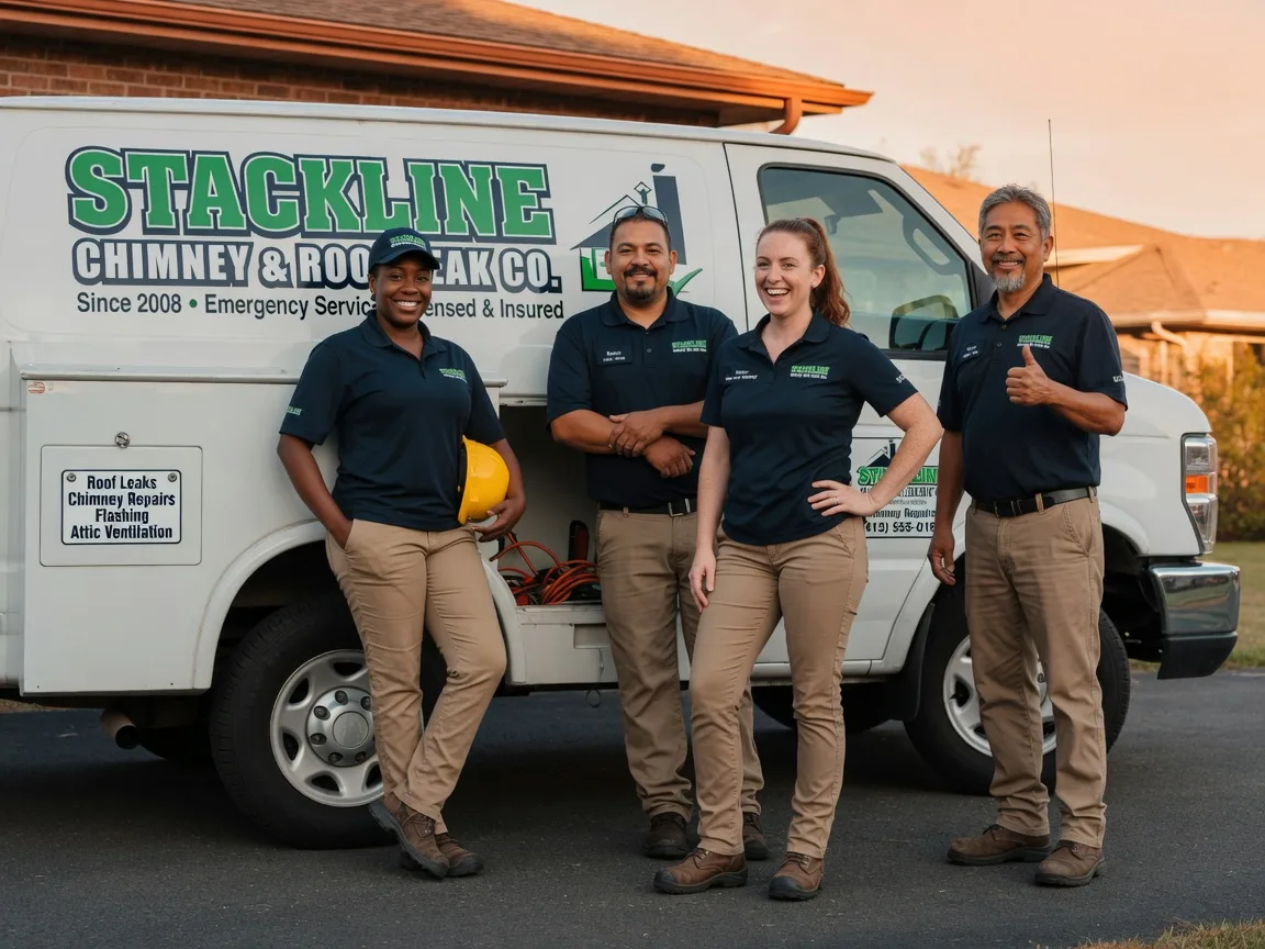 Chimney flashing repair company in Fowlerton, TX